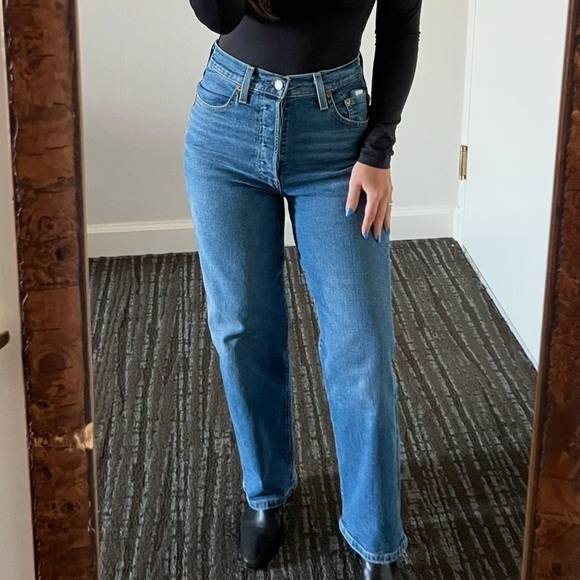 Levis Strauss Denim - Levi's Denim Ribcage Straight Ankle - 27